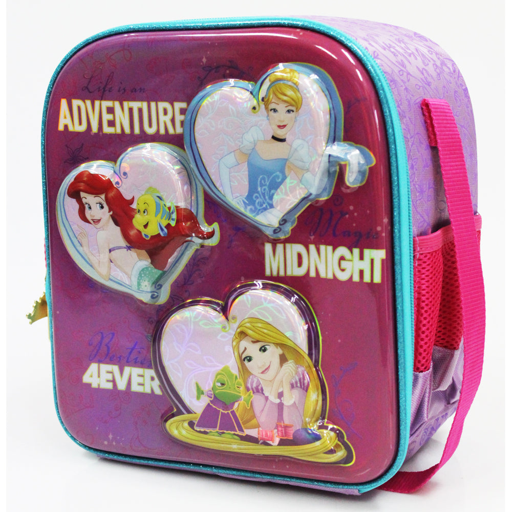 115835 3D Metallic Disney Princess Lunch Box – Mochilas y
