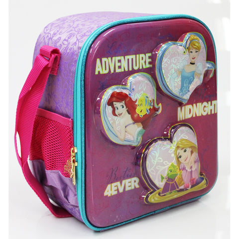 Disney Princess 3-D EVA Molded Insulated Lunch Bag/Box With Strap