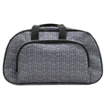 FET-0715-ESTAMBRE Semicircular Suitcase Gray Worsted Print