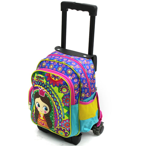 G121231 Kinder Virgencita Distroller Backpack with Rolling Cart