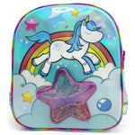 SKD-2039 Kinder Unicorn Glitter Backpack