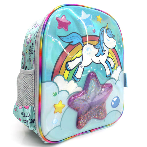 SKD-2039 Kinder Unicorn Glitter Backpack